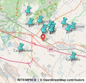 Mappa Via Pier Luigi Albini, 25080 Mazzano BS, Italia (3.44357)