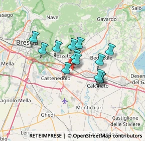Mappa Via Pier Luigi Albini, 25080 Mazzano BS, Italia (5.06)