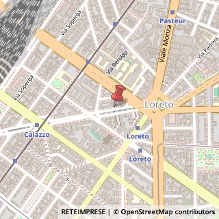 Mappa Viale Andrea Doria, 37, 20124 Milano, Milano (Lombardia)
