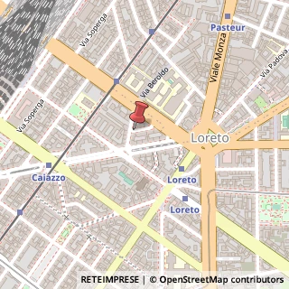 Mappa Via Sabaudia,  4, 20124 Milano, Milano (Lombardia)