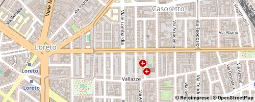 Mappa Milano
