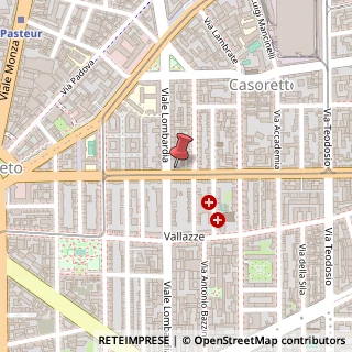 Mappa Via Nicola Antonio Porpora, 63, 20131 Milano, Milano (Lombardia)