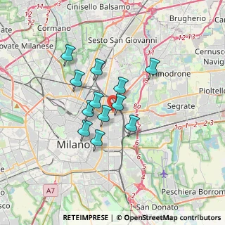 Mappa Via Privata Galla Placidia, 20131 Milano MI, Italia (2.52833)