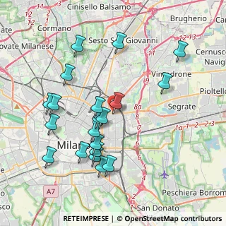 Mappa Via Privata Galla Placidia, 20131 Milano MI, Italia (4.013)