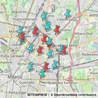 Mappa Via Privata Galla Placidia, 20131 Milano MI, Italia (1.799)