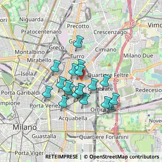 Mappa Via Privata Galla Placidia, 20131 Milano MI, Italia (1.33737)