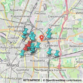 Mappa Via Privata Galla Placidia, 20131 Milano MI, Italia (1.5945)
