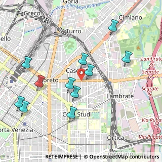 Mappa Via Privata Galla Placidia, 20131 Milano MI, Italia (1.06727)