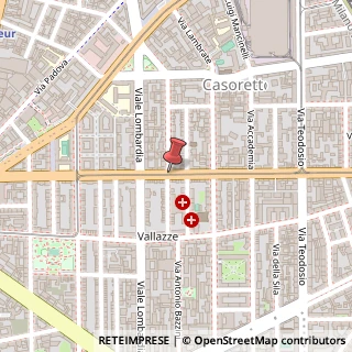 Mappa Via Alfredo Catalani,  35, 20131 Milano, Milano (Lombardia)