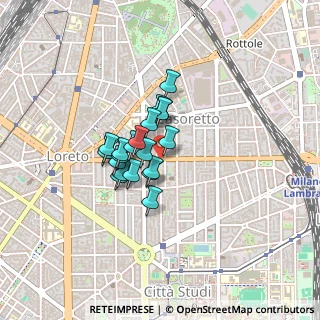 Mappa Via Alfredo Catalani, 20131 Milano MI, Italia (0.2645)
