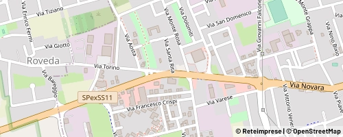Mappa Bareggio