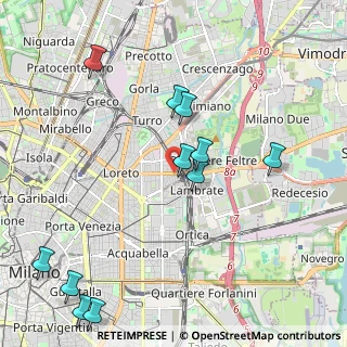 Mappa Piazza Piero Gobetti, 20131 Milano MI, Italia (2.43091)