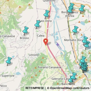 Mappa SP69, 10010 Lessolo TO, Italia (3.7855)