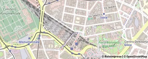 Mappa Milan