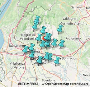 Mappa Via Antonio della Torre, 37030 Mezzane di sotto VR, Italia (10.053)