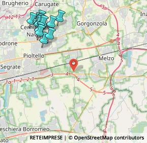 Mappa Strada Comunale, 20060 Vignate MI, Italia (5.40438)