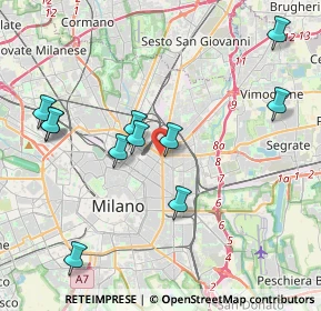 Mappa Piazzale Loreto, 20131 Milano MI, Italia (4.20545)