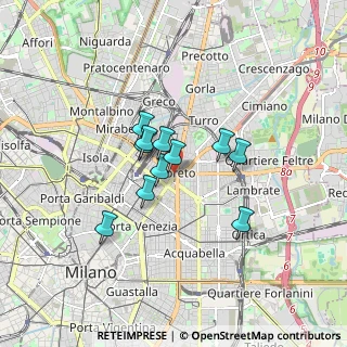 Mappa Piazzale Loreto, 20127 Milano MI, Italia (1.15636)