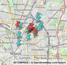 Mappa Piazzale Loreto, 20127 Milano MI, Italia (0.98842)