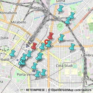 Mappa Piazzale Loreto, 20127 Milano MI, Italia (1.127)