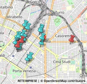 Mappa Piazzale Loreto, 20127 Milano MI, Italia (0.965)