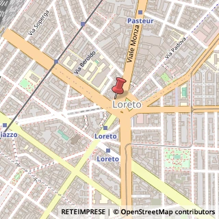 Mappa Piazzale Loreto,  9, 20131 Milano, Milano (Lombardia)