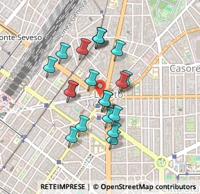 Mappa Piazzale Loreto, 20127 Milano MI, Italia (0.3645)