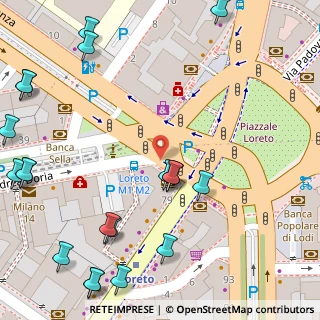 Mappa Piazzale Loreto, 20127 Milano MI, Italia (0.0995)