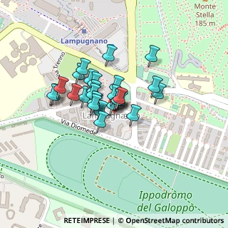 Mappa Via Carlo Osma, 20151 Milano MI, Italia (0.13571)