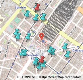 Mappa Milano Centrale, 20124 Milano MI, Italia (0.288)