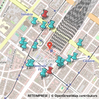 Mappa Milano Centrale, 20124 Milano MI, Italia (0.2745)