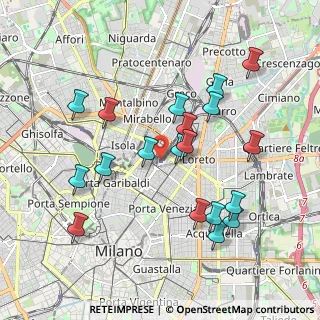 Mappa Milano Centrale, 20125 Milano MI, Italia (1.93368)