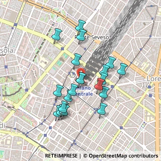 Mappa Milano Centrale, 20125 Milano MI, Italia (0.413)