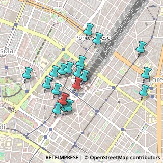 Mappa Milano Centrale, 20125 Milano MI, Italia (0.45)
