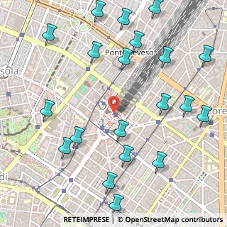Mappa Milano Centrale, 20124 Milano MI, Italia (0.6785)