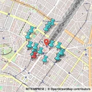 Mappa Milano Centrale, 20124 Milano MI, Italia (0.389)