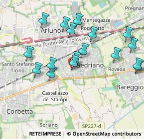 Mappa Via Olof Palme, 20009 Vittuone MI, Italia (2.01)