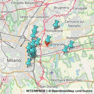 Mappa Via Lambretta, 20054 Segrate MI, Italia (3.29125)