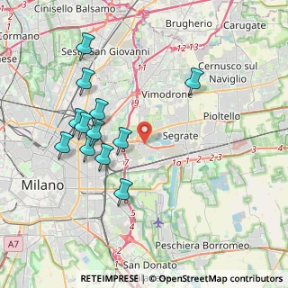 Mappa Via Lambretta, 20054 Segrate MI, Italia (3.92083)