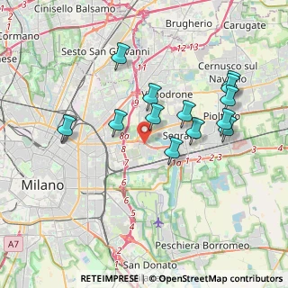 Mappa Via Lambretta, 20054 Segrate MI, Italia (3.58462)