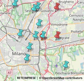 Mappa Via Folli Egidio, 20134 Milano MI, Italia (4.22)