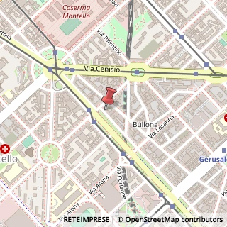 Mappa Corso Sempione, 88, 20154 Milano, Milano (Lombardia)