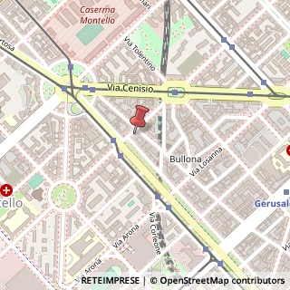 Mappa Via Ezio Biondi, 2, 20154 Milano, Milano (Lombardia)