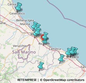 Mappa Viale Camogli, 47838 Riccione RN, Italia (16.32071)
