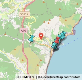 Mappa Piazza Merlini, 17021 Alassio SV, Italia (1.6075)