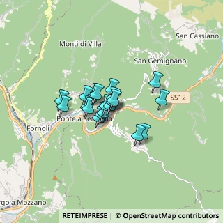 Mappa Via del Riposo, 55022 Bagni di Lucca LU, Italia (0.981)