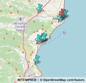 Mappa Piazza San Francesco, 17021 Alassio SV, Italia (3.43182)