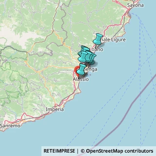 Mappa Via Loreto Alta, 17021 Alassio SV, Italia (6.20818)