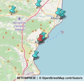 Mappa Alassio, 17021 Alassio SV, Italia (3.67182)