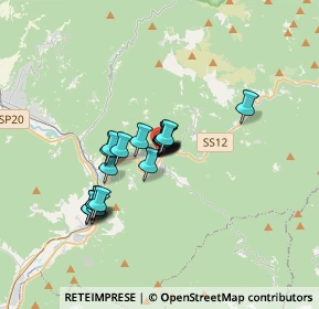 Mappa Piazza XI Zona Patrioti, 55022 Bagni di Lucca LU, Italia (2.406)